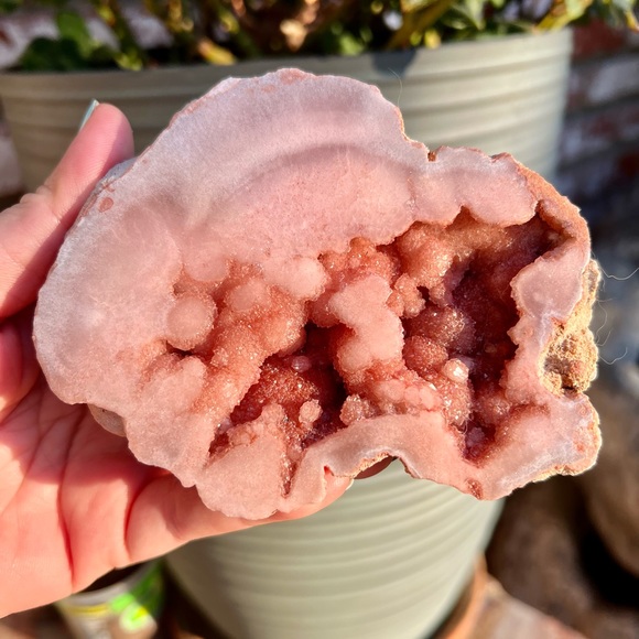 Pink Amethyst Geode - Picture 1 of 3